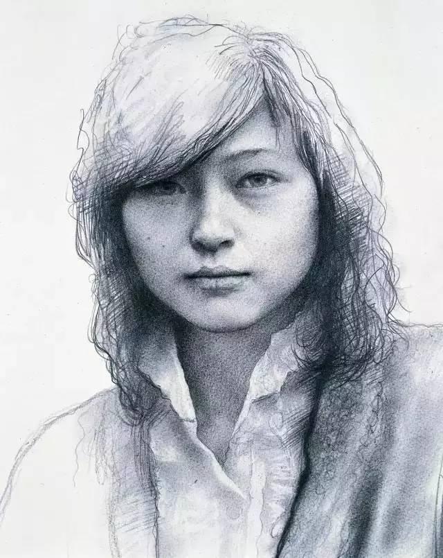 浙江仙居应金飞素描赏析!