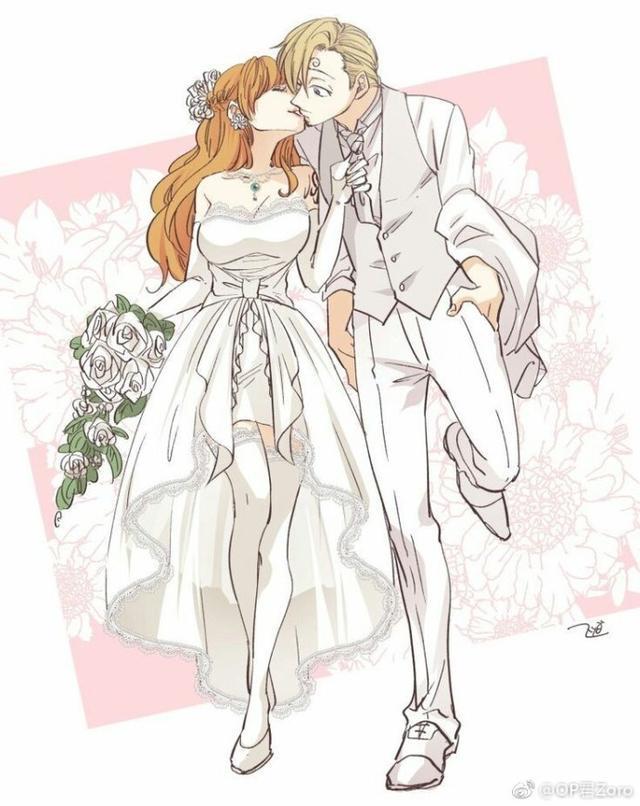娜美和山治结婚图片