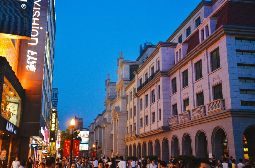 全国最长购物街,比外滩还霸气,古典气息浓郁