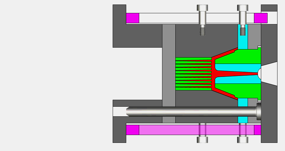各种塑胶模具动态图上篇注塑成型