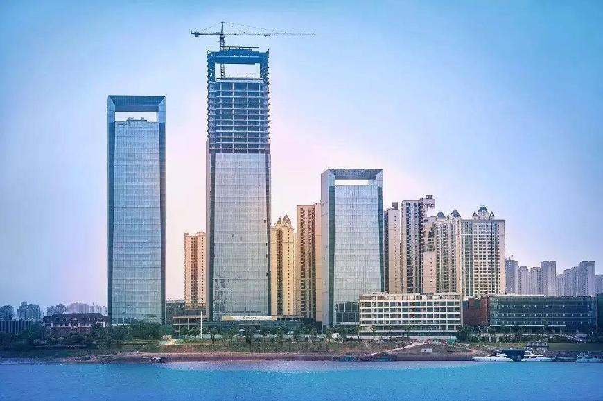 长沙也有双子塔?最高楼是湖南第一,全国第十,耗资160亿
