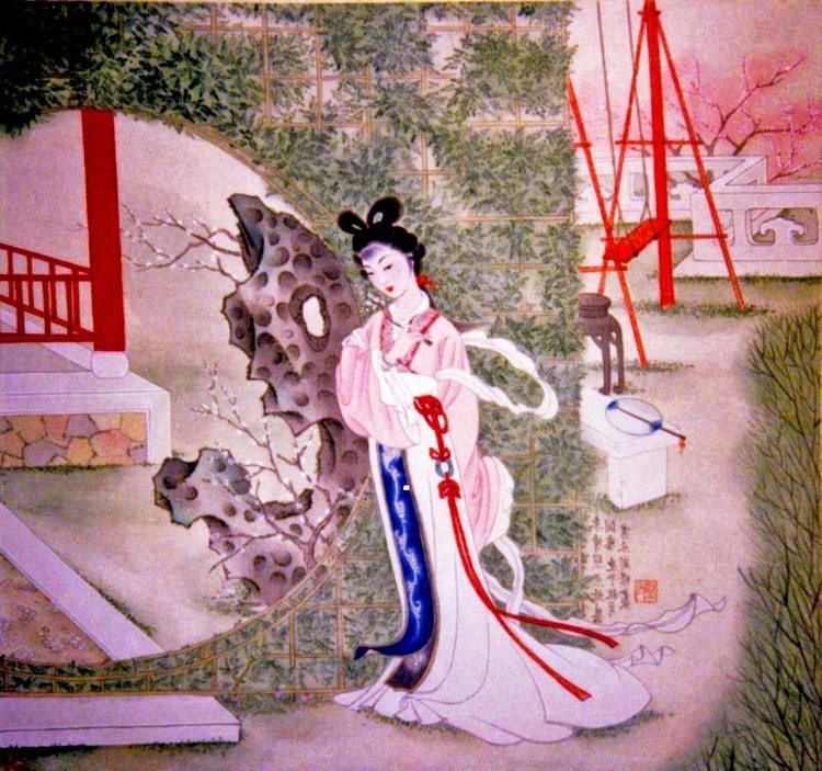 被青梅的香气吸引连鞋子都来不及穿就起身溜走见到陌生人来了见客入来