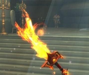 就把各种火焰造型的武器称之为"火之高兴"直到7