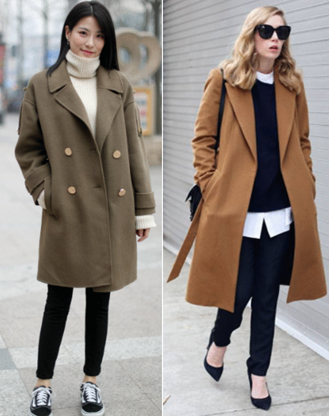 苹果型身材的微胖女人, 冬天多穿这3类衣服, 显瘦又时髦!