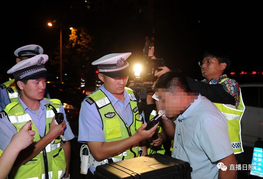 日照昨晚81人酒后开车被抓!现场多图,丑态百出!今晚.
