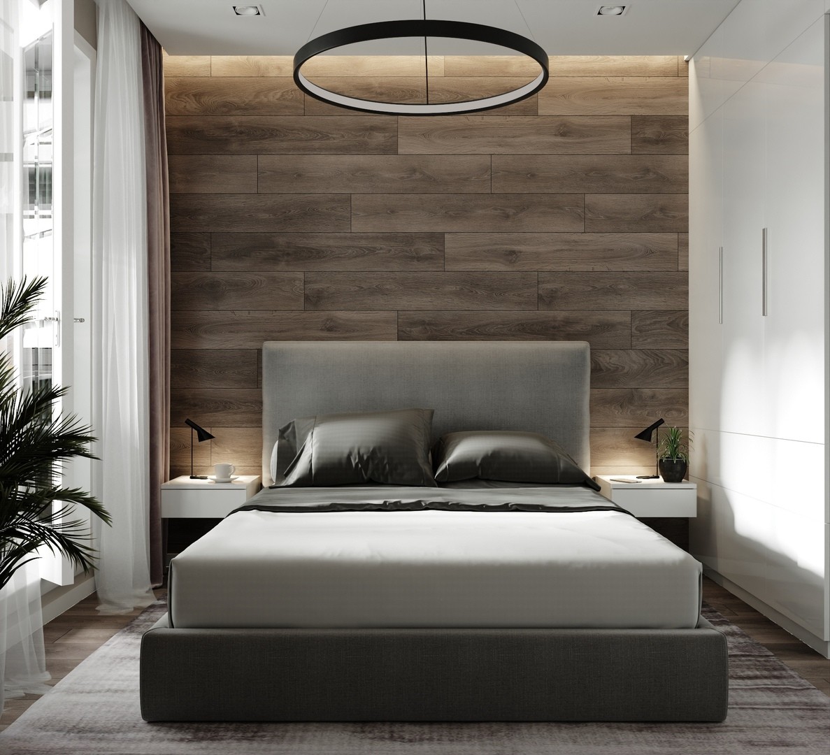 个性的床头背景墙设计,让卧室高级10倍!