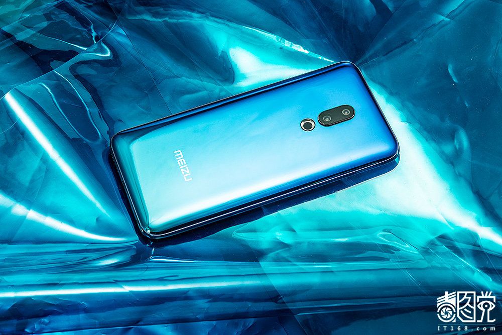 魅族16th极光蓝毒图党:光与玻璃的艺术碰撞