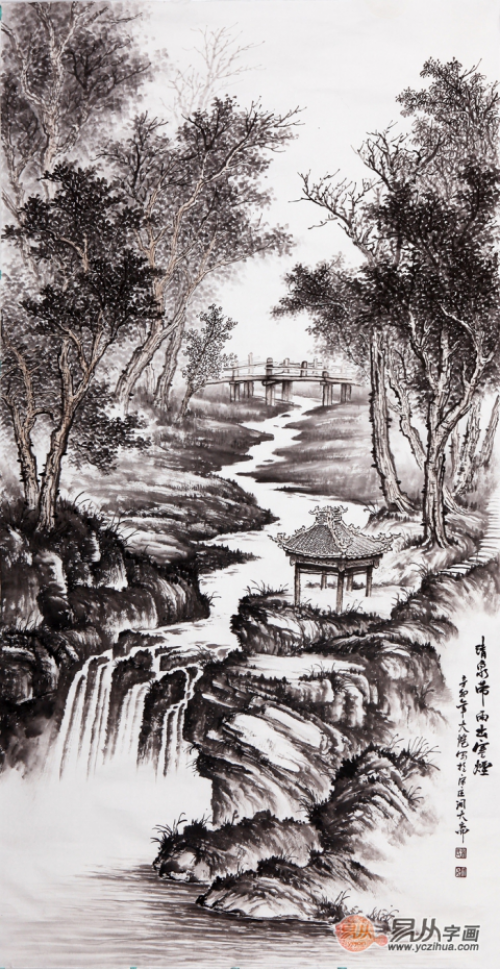 67心中诗意万千青年翘楚山水画家吴大恺作品欣赏