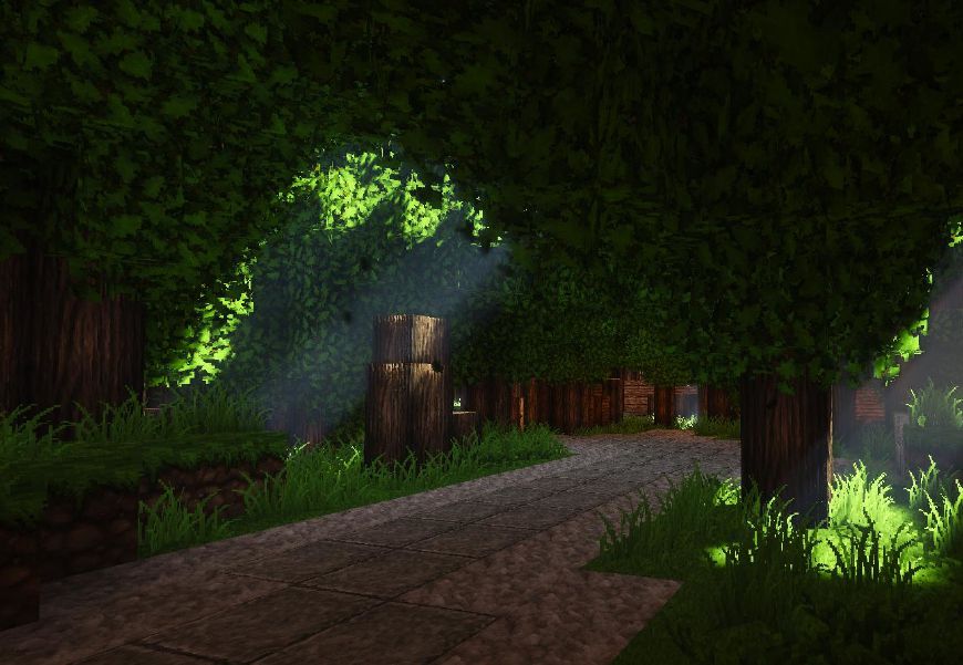 游戏内画质和光影告诉你,谁才是沙盒一哥 - 我的世界光影图片 风景