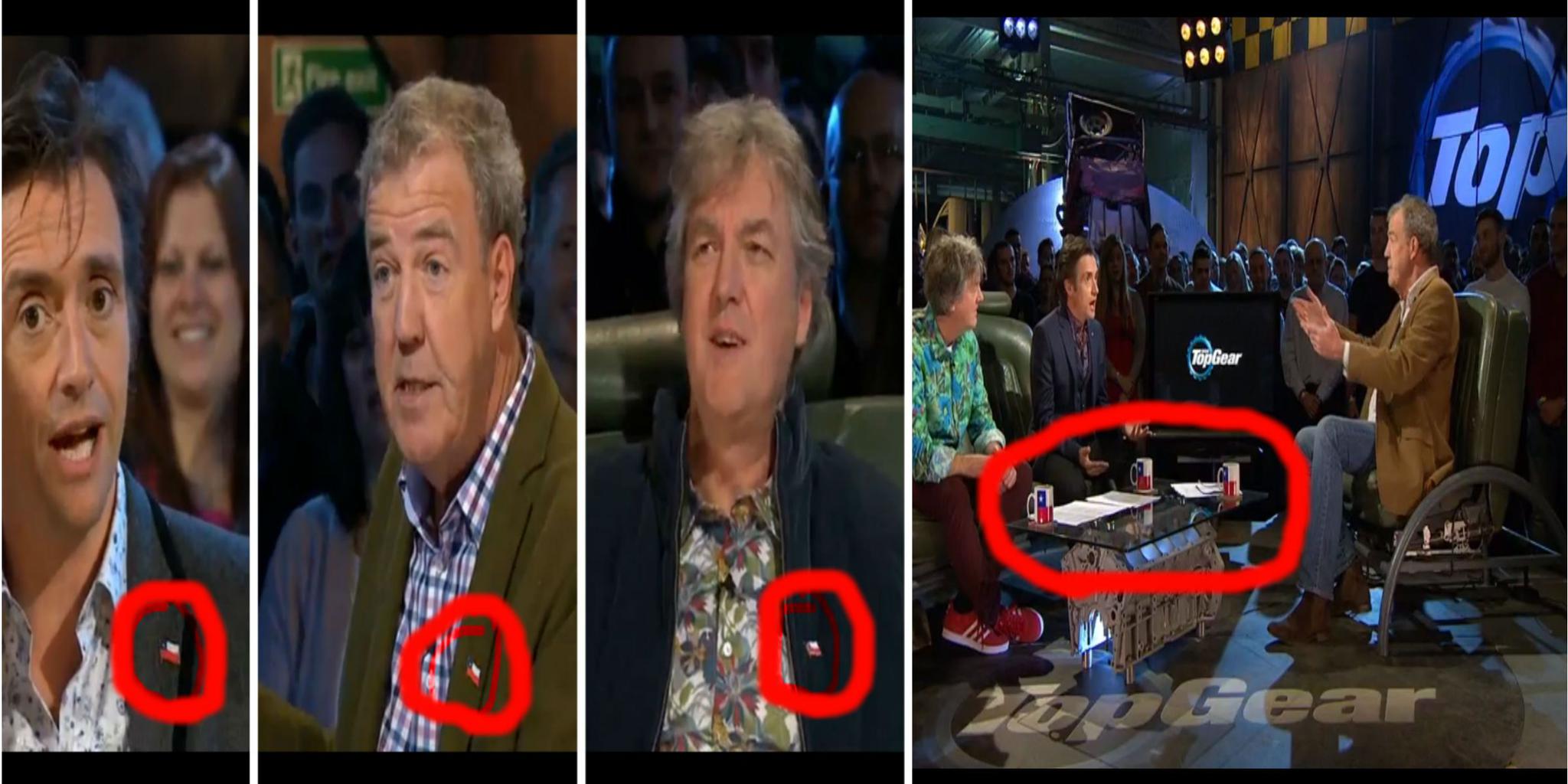 很多印有智利国旗的周边产品,从而来影射阿根廷人民对他们的所作所为!