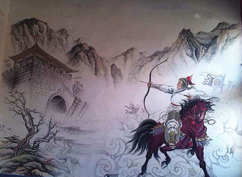 演义五大神兵薛仁贵弓尚师徒盔狄青的最神念个咒敌人全死