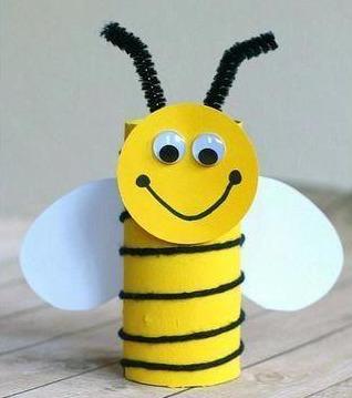 用卷纸的纸筒给宝宝做各种玩具幼儿园手工作业必得满分有教程