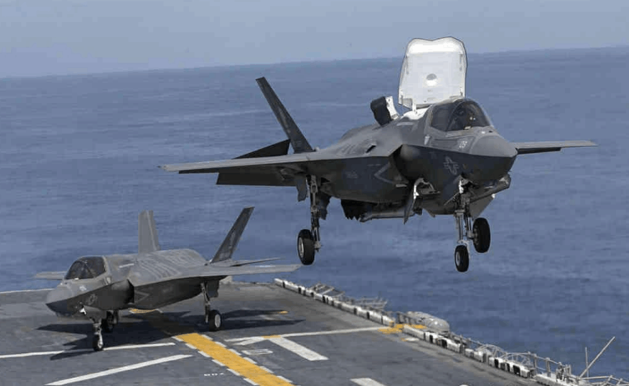 3架f35b飞入东海,首次完成一大动作,美:发出特别警告