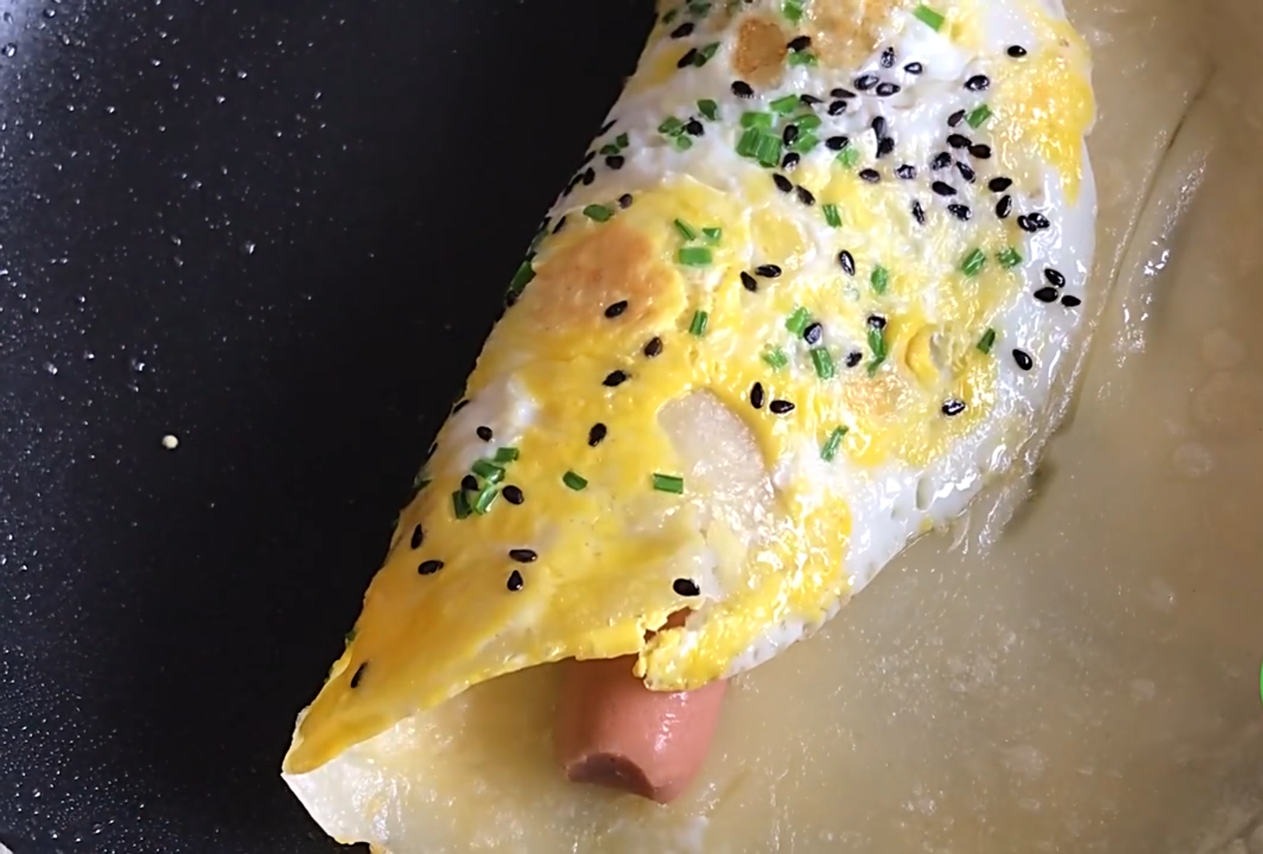 翡翠鸡蛋饼最好吃的做法,很适合当做家人早餐,营养丰富,超美味