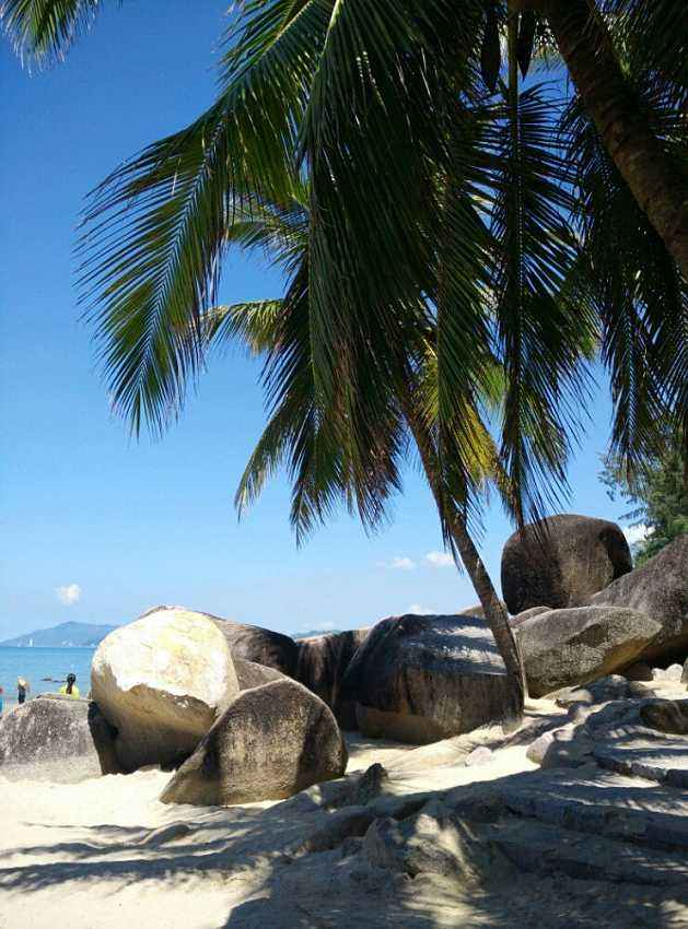 海天一色的壯麗美景,盡在天涯海角