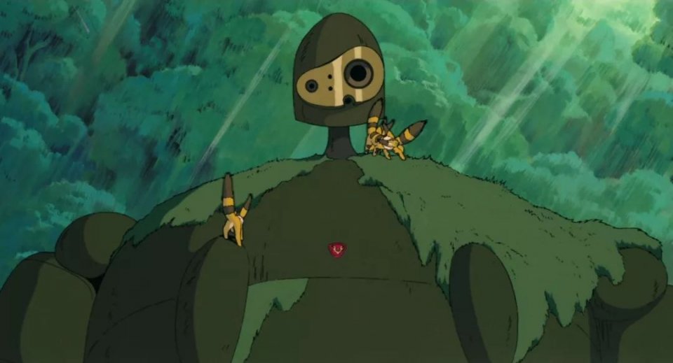 最后来看看《天空之城》中的机器人写实化之后的样子,机器人写实化