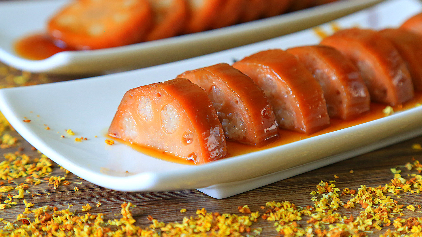 明日处暑宜吃藕!糯米藕怎么做才能色泽红润香甜软糯