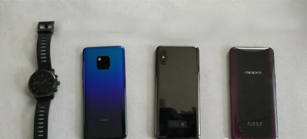 mate20pro,findx,mix3充电速度对比?猜错了