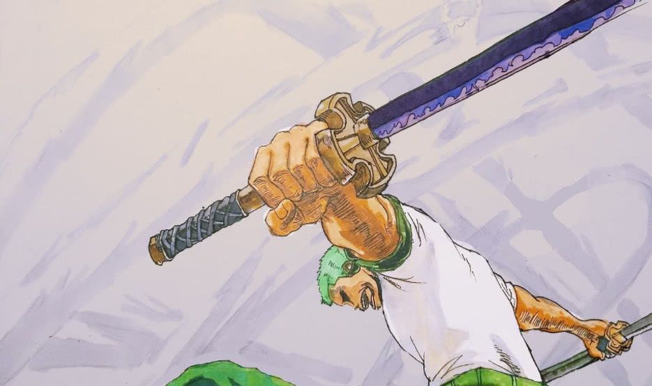 索隆成二刀流,秋水失窃,引出索隆背后的秘密,身世之谜?