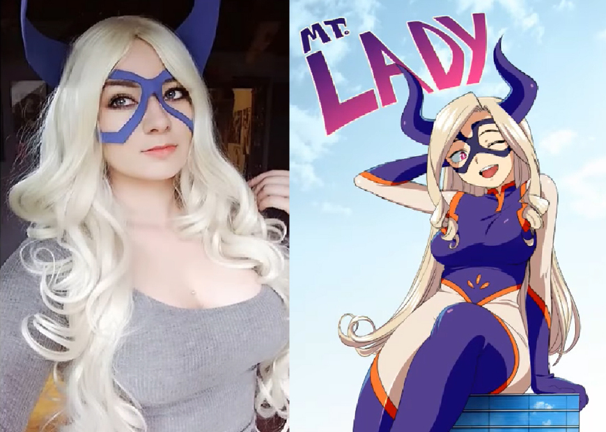 我的英雄学院真人cosplay,山岭女侠美如画,心操人使堪称神还原