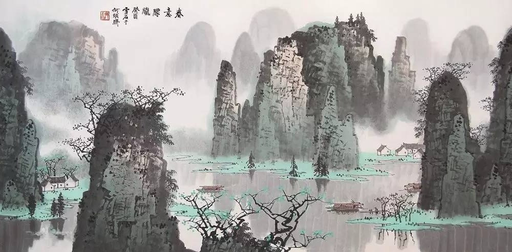 著名山水画大师——白雪石的中国画艺术