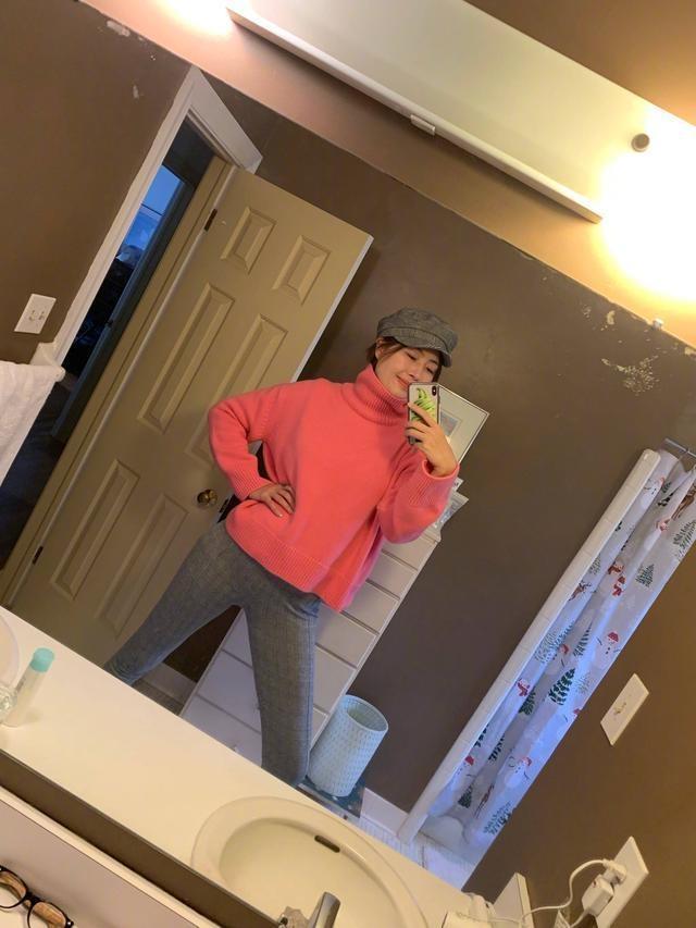 排球美女马蕴雯连晒四张自拍美照,穿紧身裤秀好身材击碎怀孕流言