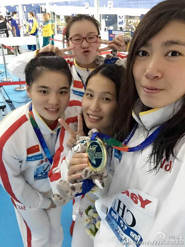 喜获千金,曾与刘翔同框,因为身材太好而走红|陆滢|施扬|泳坛_新浪新闻