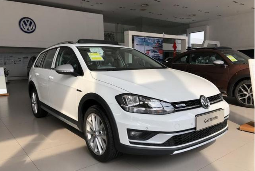 2019款进口高尔夫跨界旅行版到店实拍售价2146万元