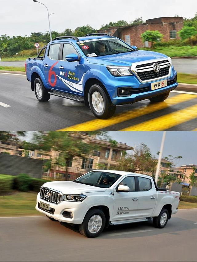 锐骐6正面刚上汽大通t60,谁能代表中国自动挡皮卡的未来?