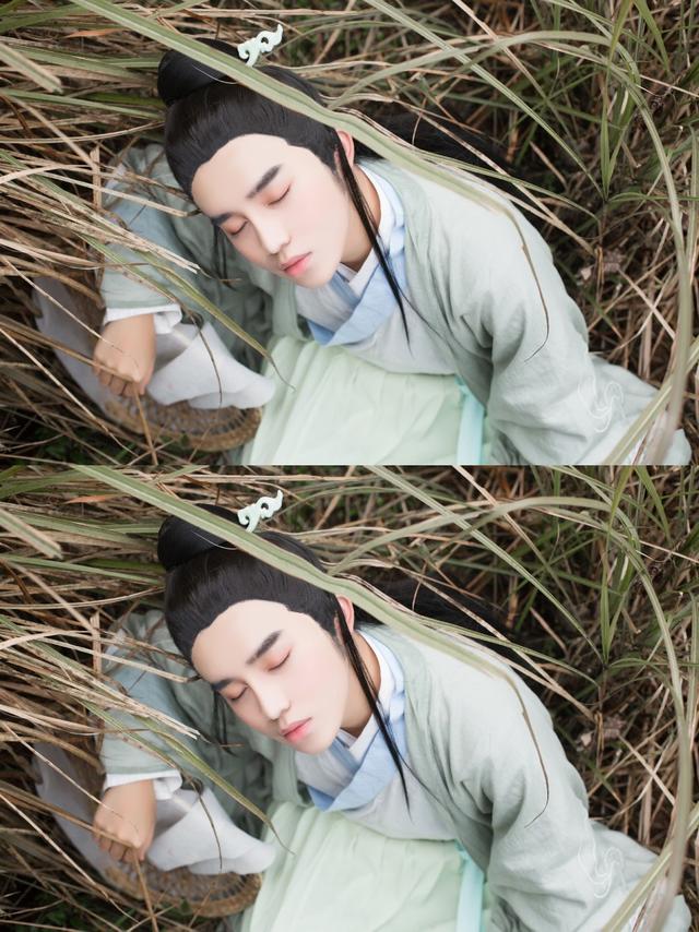 成都封面消息:(记者 东方 文/图)近日,演员孙震曝光一组古风剧照,镜头