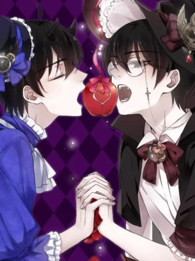 二次元动漫中颜值爆表的双胞胎男神简直就是复制粘贴的帅气