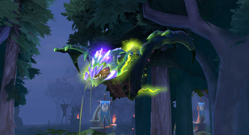 DOTA:法系毒龙热度超过幻影刺客,低中高分段都能见到其身影!