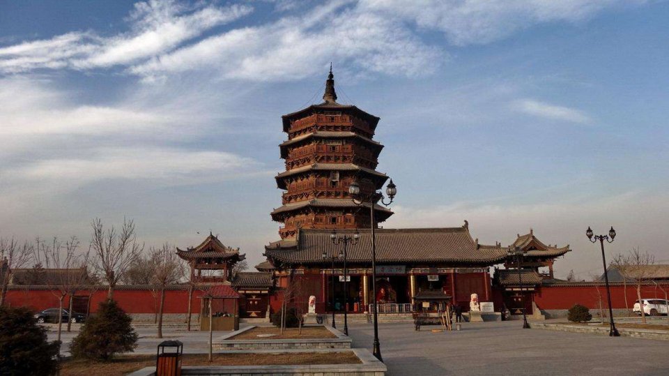 中国最古老的木塔为鲁班所建,比萨斜塔神奇,火烧不燃水冲不走!