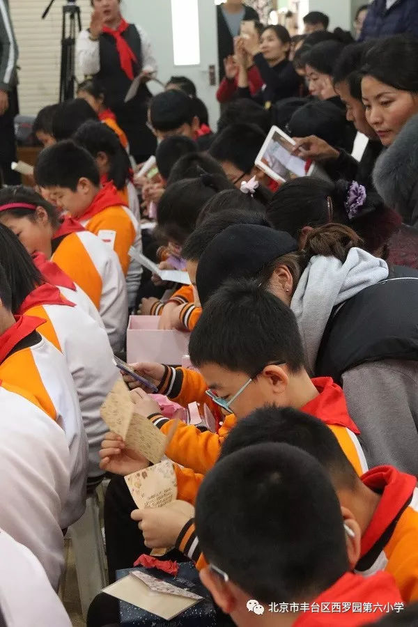 丰台区西罗园第六小学开展今年我十岁联合少先队活动课