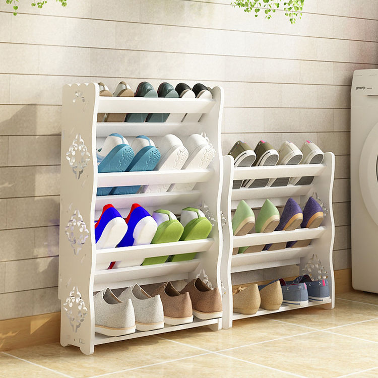 如今谁还门口摆鞋架!19年流行这“欧式鞋架,整齐干净还不占地|鞋架|鞋柜|多层_新浪新闻