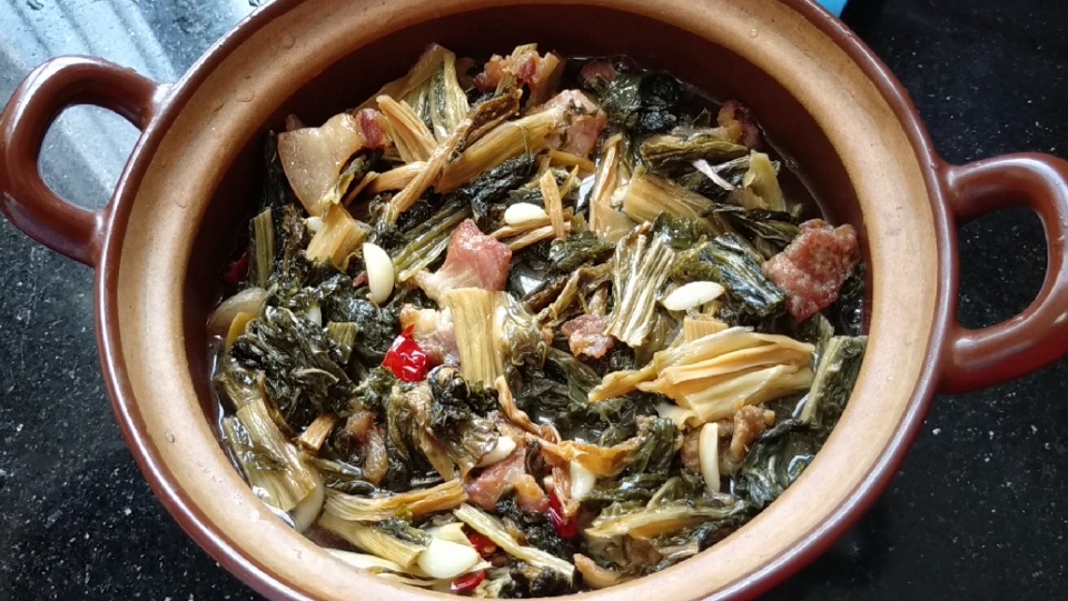 农家自制的菜干为什么好吃主要在这2点了解菜干自制全过程