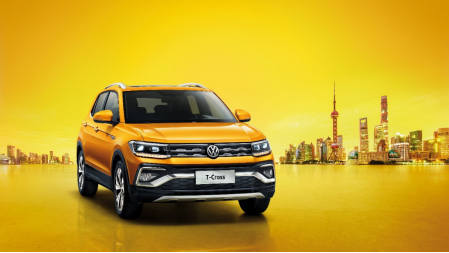 上汽大众公布T-Cross内饰官图