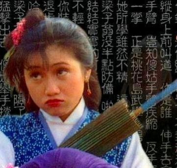 因为陈安莹塑造的"傻姑"太过于经典,加上又出演过好几次"傻姑",所以