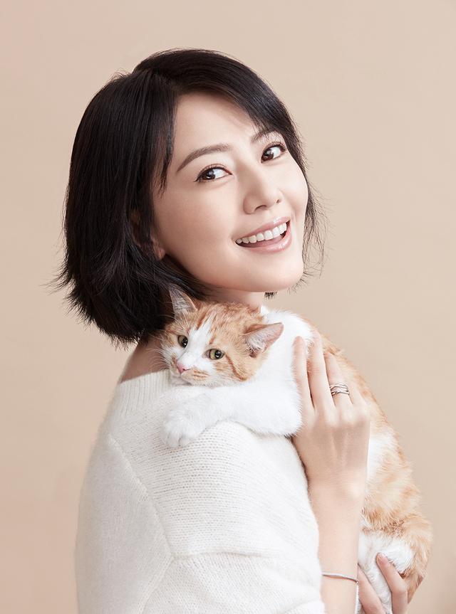 高圆圆只是剪款波波头显小10岁不止意外气质看完好想剪短发