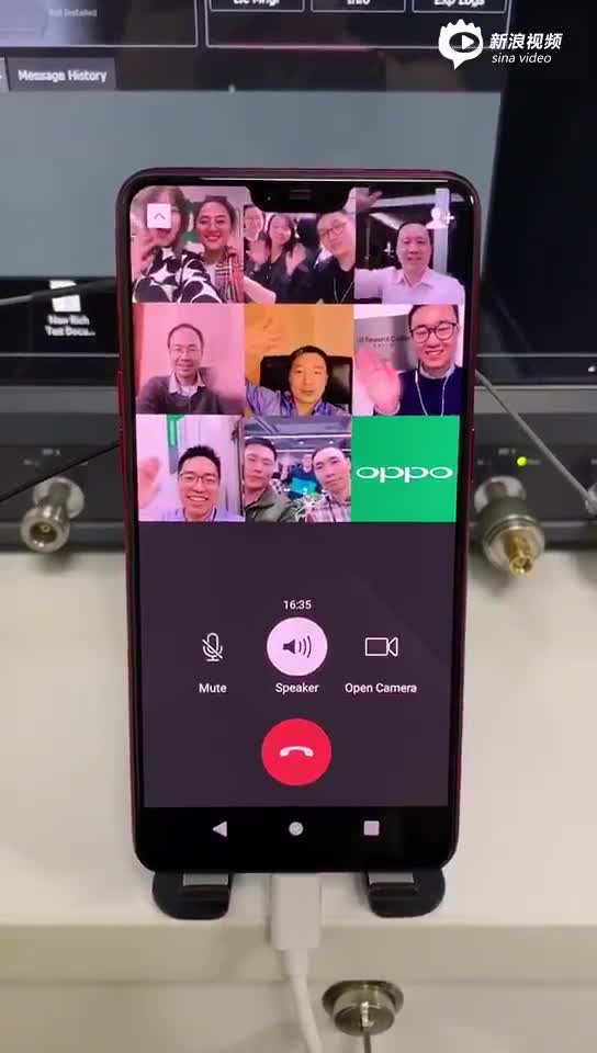 oppo实现5g网络播打微信视频通话_手机新浪网