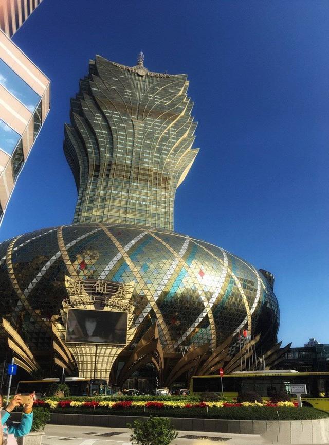 澳门网红大楼酷炫又充满未来感网友像是科幻大片里的场景