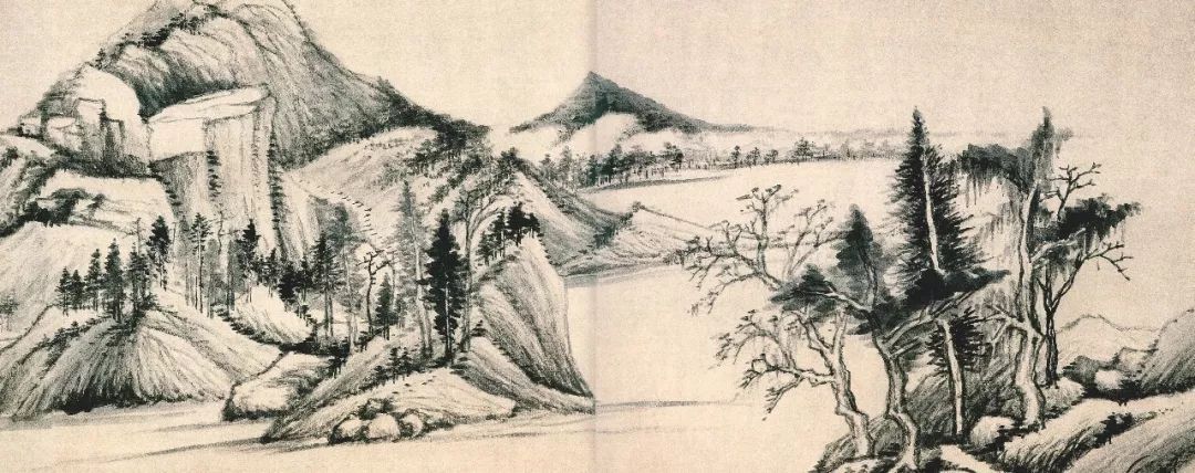 博物馆文物介绍五代巨然的秋山问道图