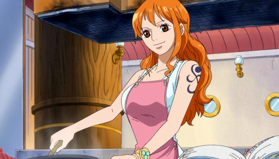 海贼王:娜美40岁和60岁模样被曝光,岁月有情,娜美老去依然很美