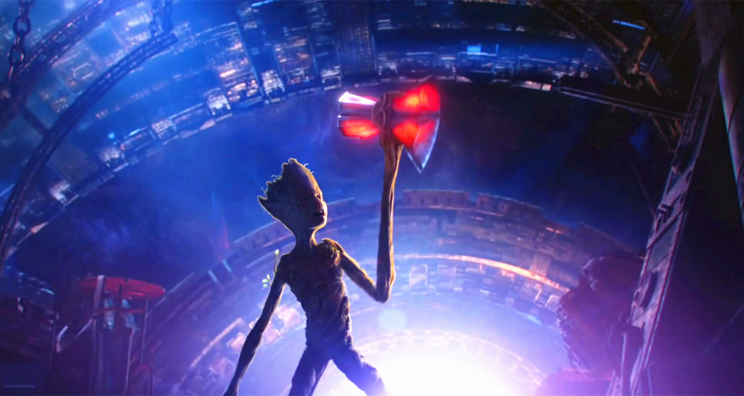 雷神托尔的第二把兵器,这是为阿斯加德国王准备兵器,可以召唤彩虹桥