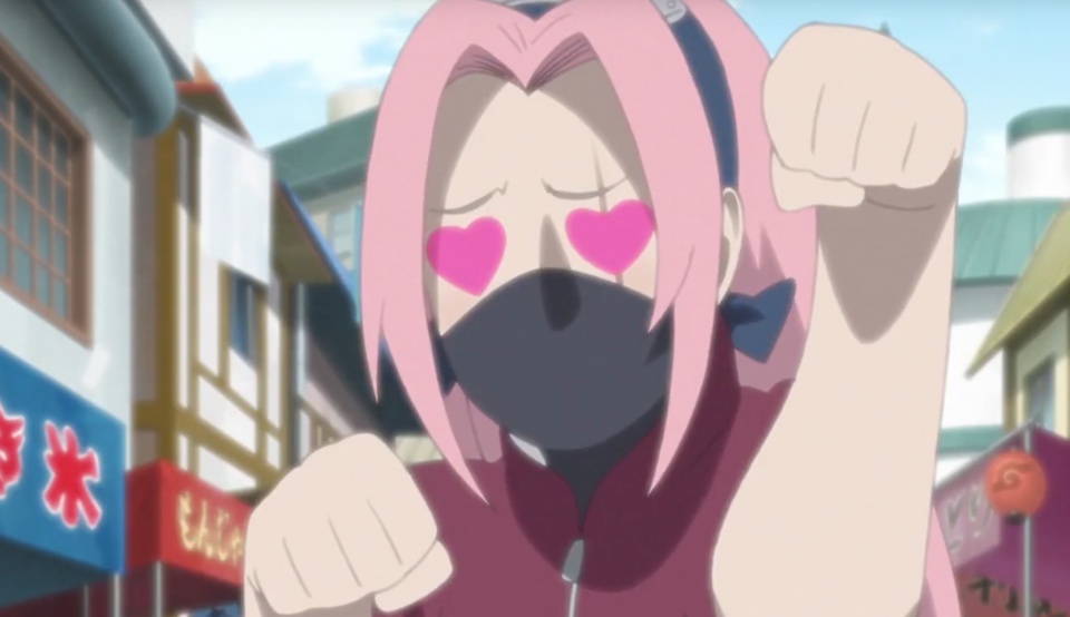 博人日常篇:木叶村的"亲子日",卡卡西竟然女装,佐助尬撩女儿