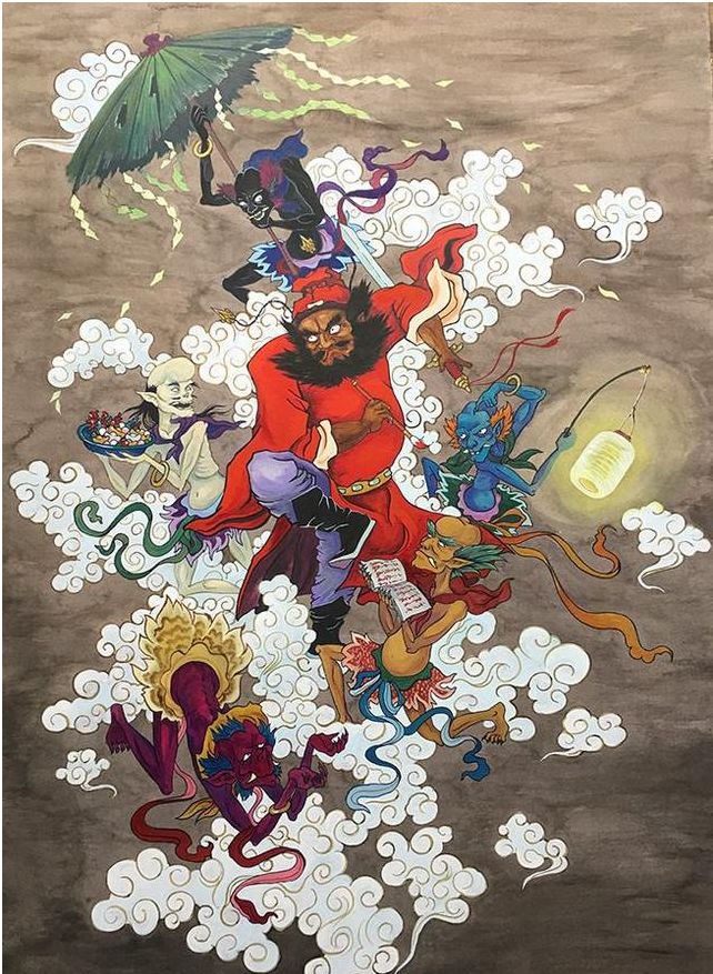 所谓的五鬼运财是怎么回事,又是指哪五鬼?|刘元达|神明|赵公明_新浪新闻