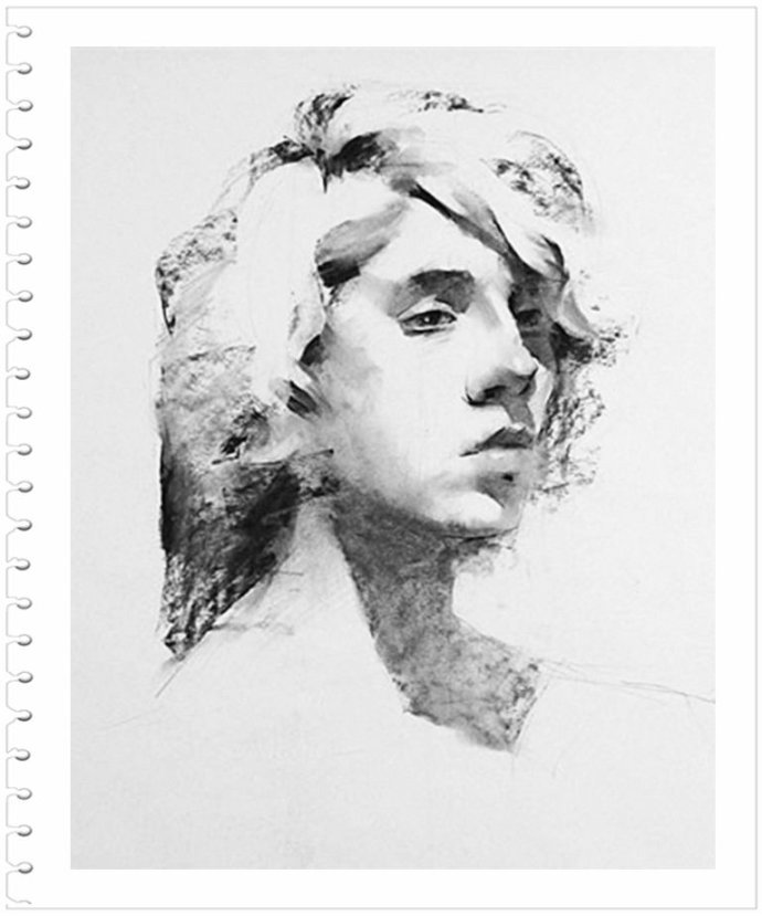 美国艺术家马克坦南特素描作品欣赏