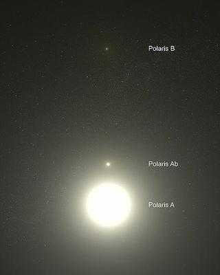 你了解北极星吗?其实它是三颗星聚成的,1万年后织女星会替代它