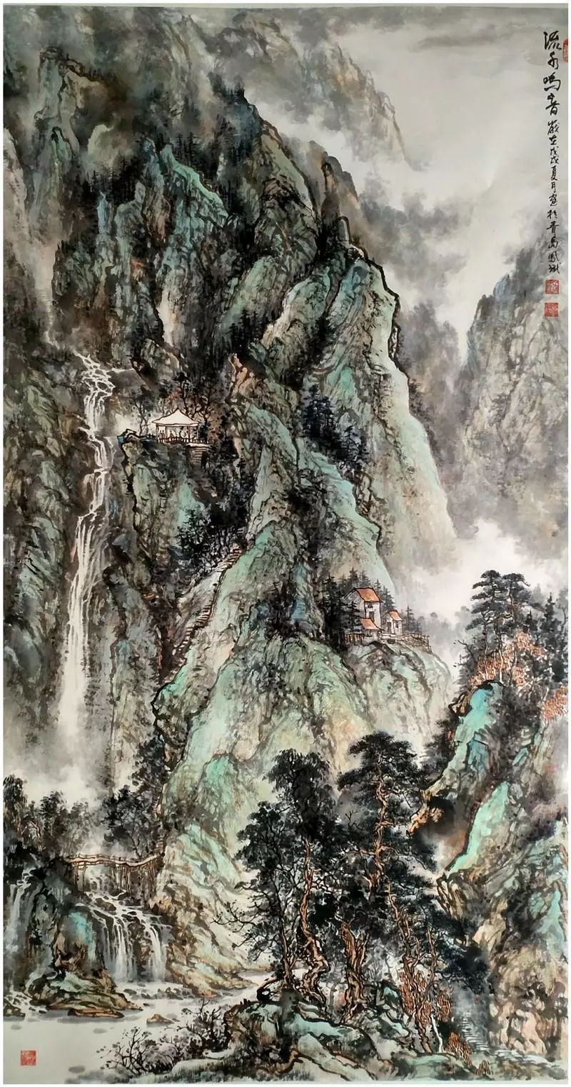 笔底涌波澜 靓彩绘江山——记中国当代实力派画家于凤斌