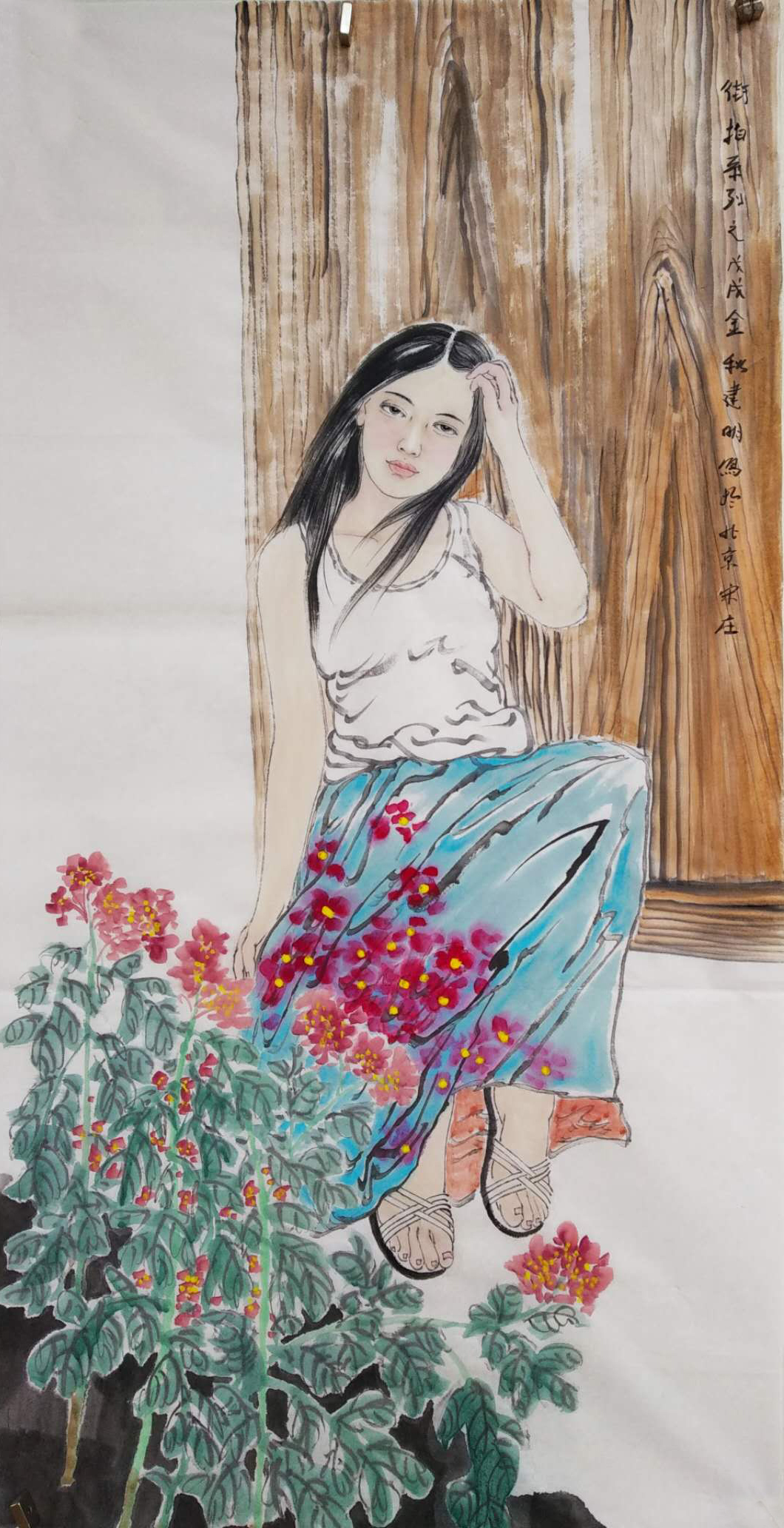 热点人物||著名画家童建明人物作品鉴赏